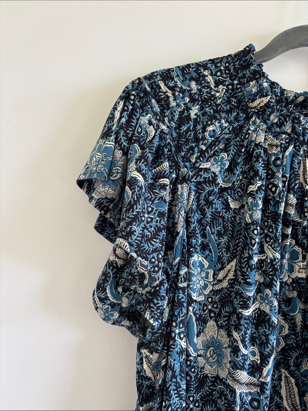Ulla Johnson Kasmin cotton-blend tiered dress boho summer resort wear - Picture 6 of 13